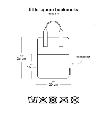 Little square backpack: Shooting star