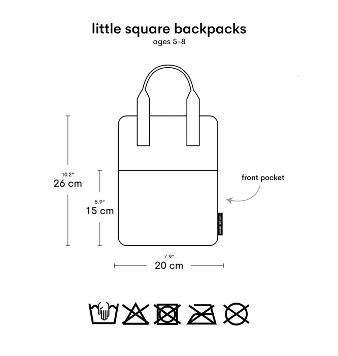 Little square backpack: Shooting star