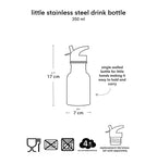 Little stainless steel drink bottle: Dinosaur