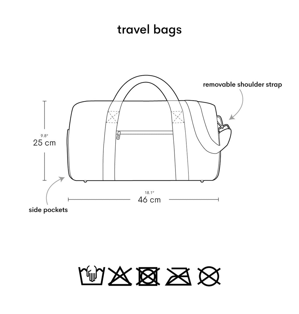 Travel bag: Animal friends