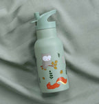 Stainless steel drink bottle: Forest friends