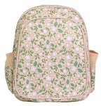 basisschool rugzak lichtroze met bloemen van a little lovely company