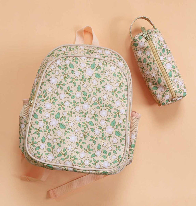 Backpack: Blossoms - pink 