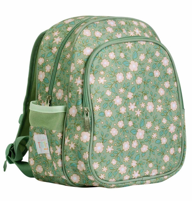 Backpack: Blossoms - sage