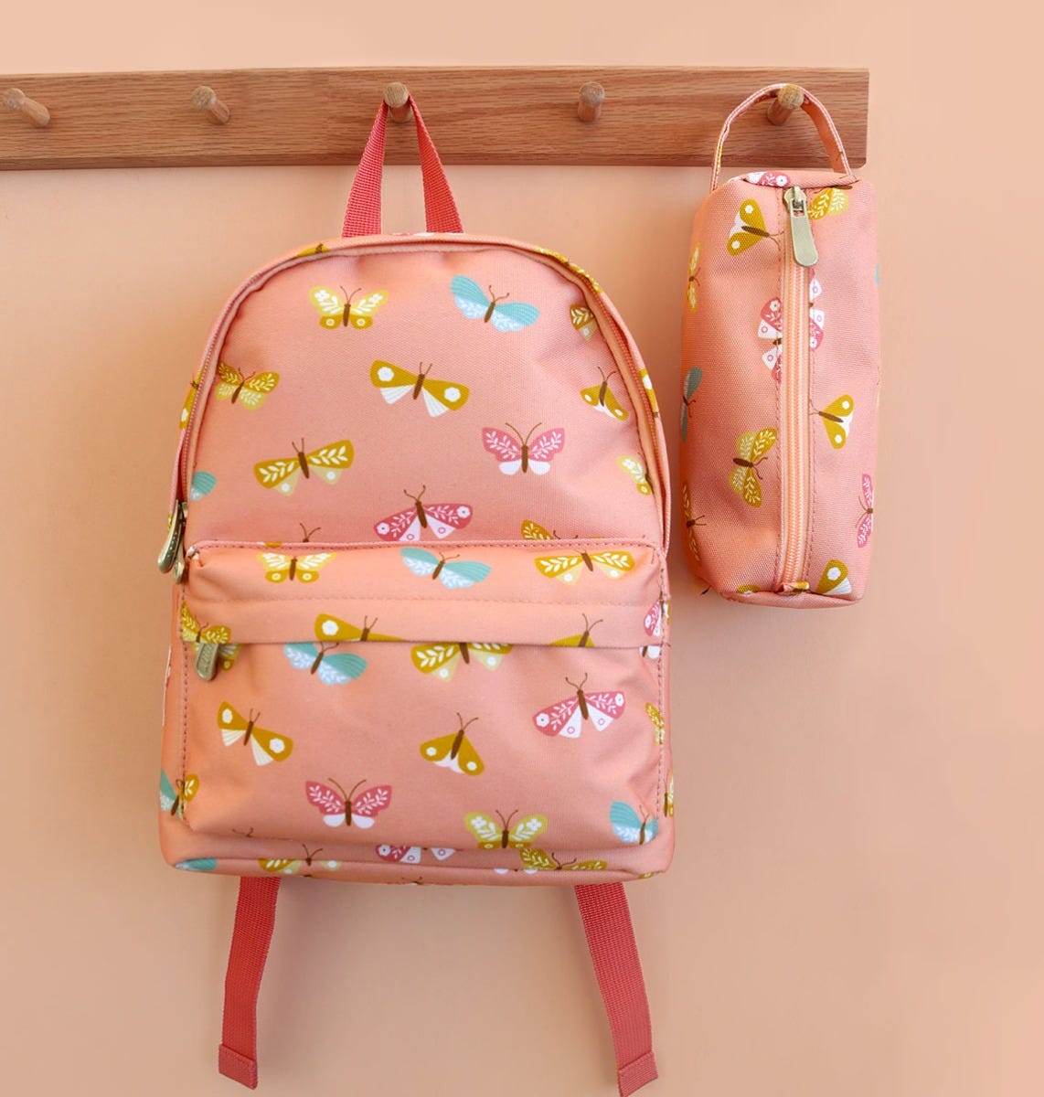 Pink little backpack hotsell