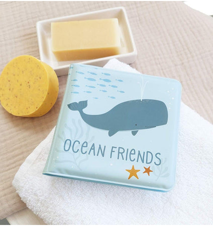 Bath book: Ocean friends