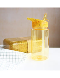Drink bottle: Glitter - gold