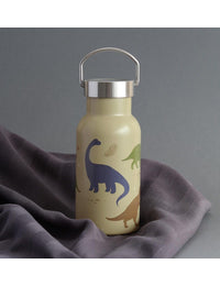 Stainless steel drink bottle: Dinosaurs