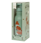 Stainless steel drink bottle: Forest friends