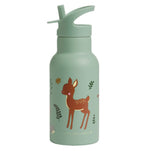 Stainless steel drink bottle: Forest friends
