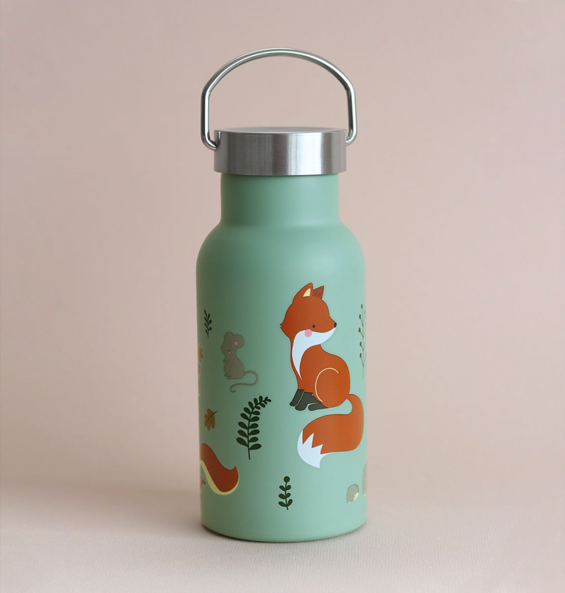 Stainless steel drink bottle lid
