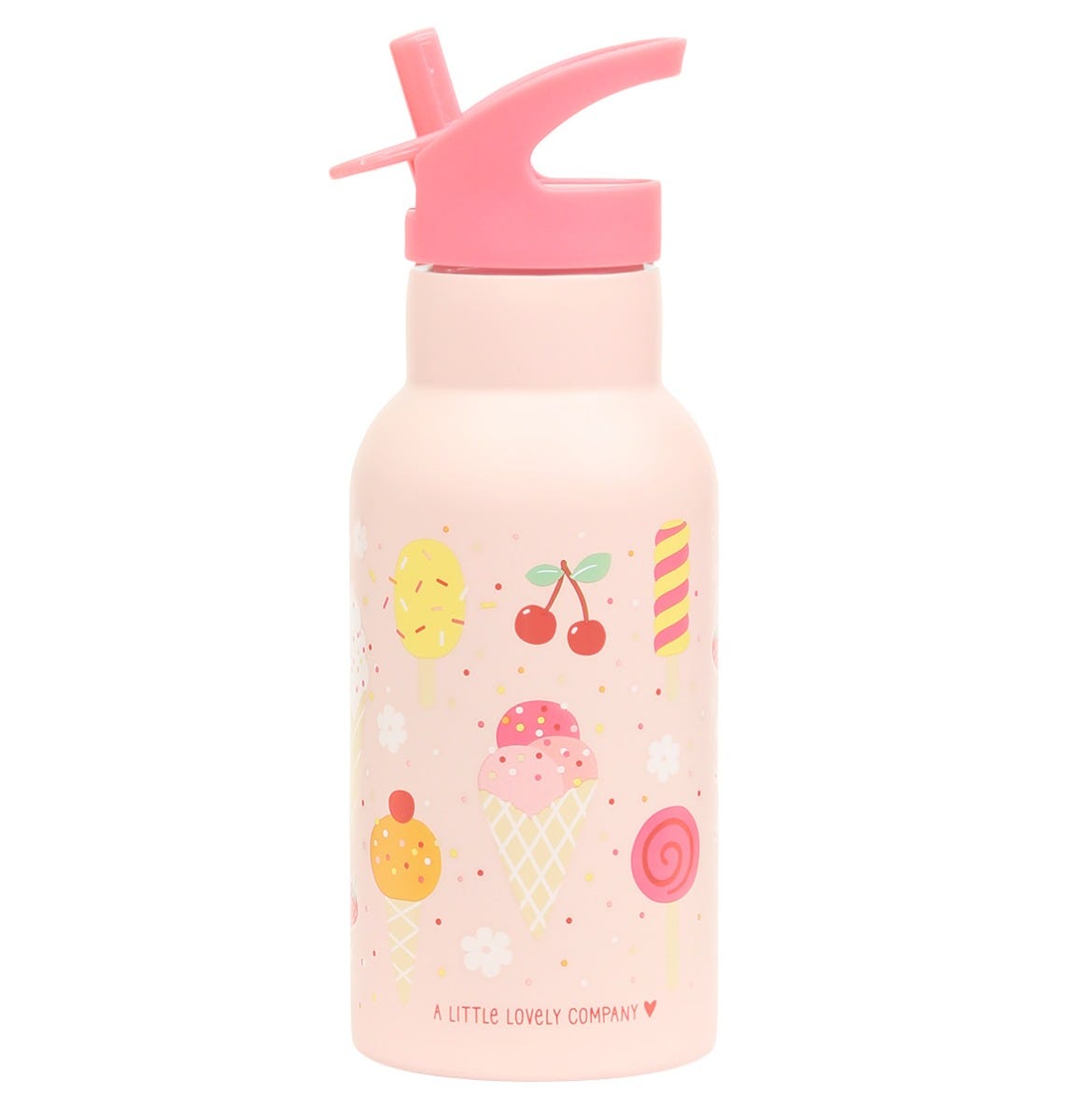 Stainless steel drink bottle: Ice-cream