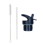Lid, straw & brush set: Space