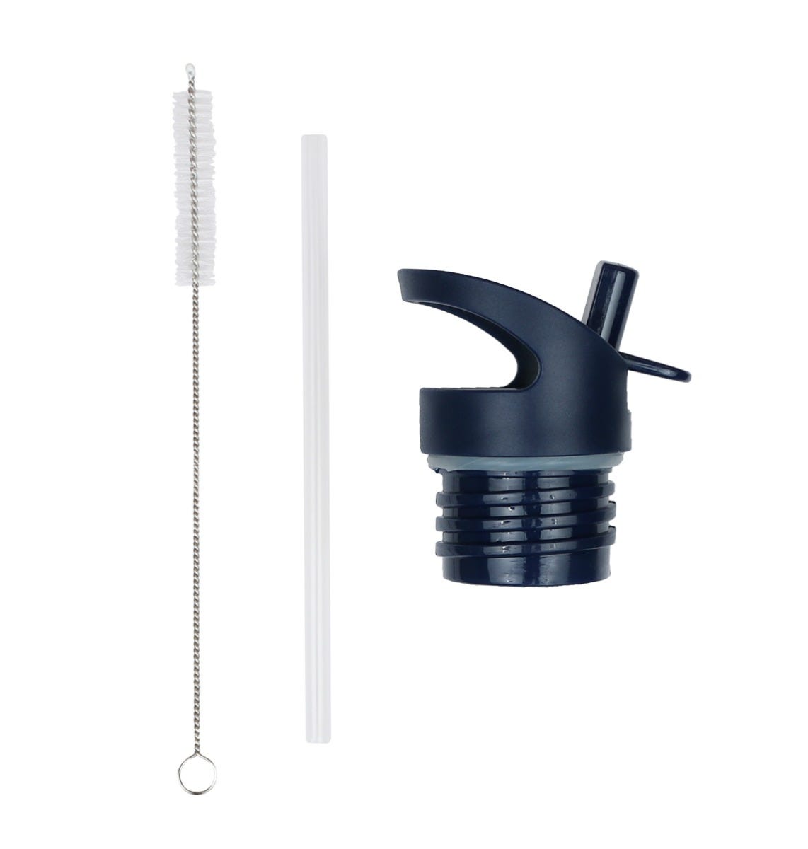 Lid, straw & brush set: Space