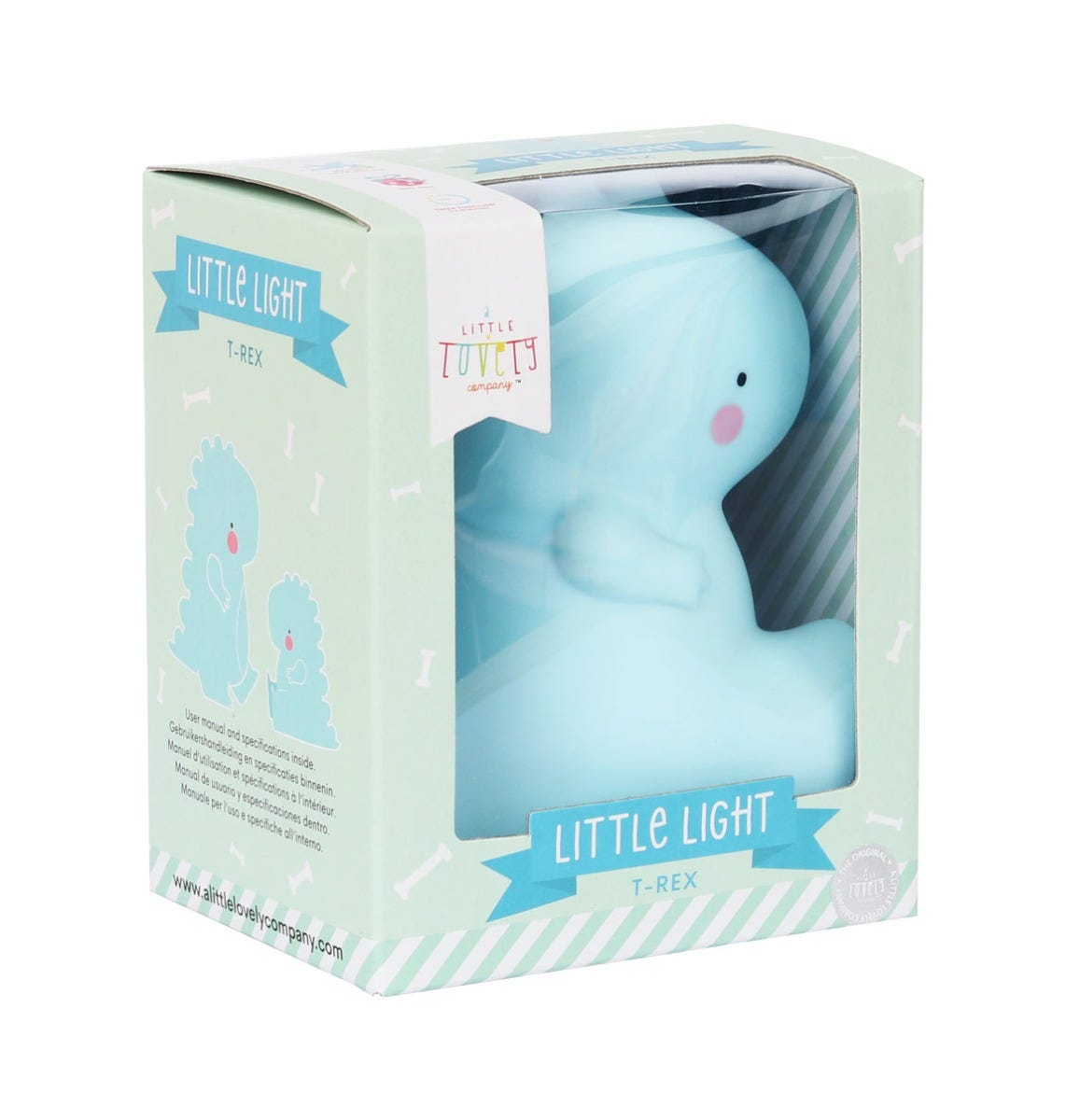 Little light: T-rex - blue