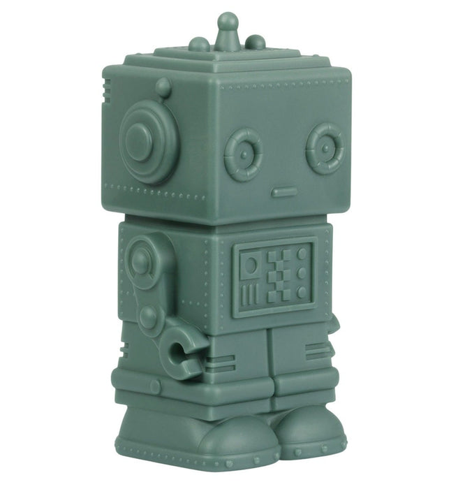 Money box: Robot - dark sage