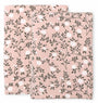 Muslin cloth set of 2: Blossom - dusty pink