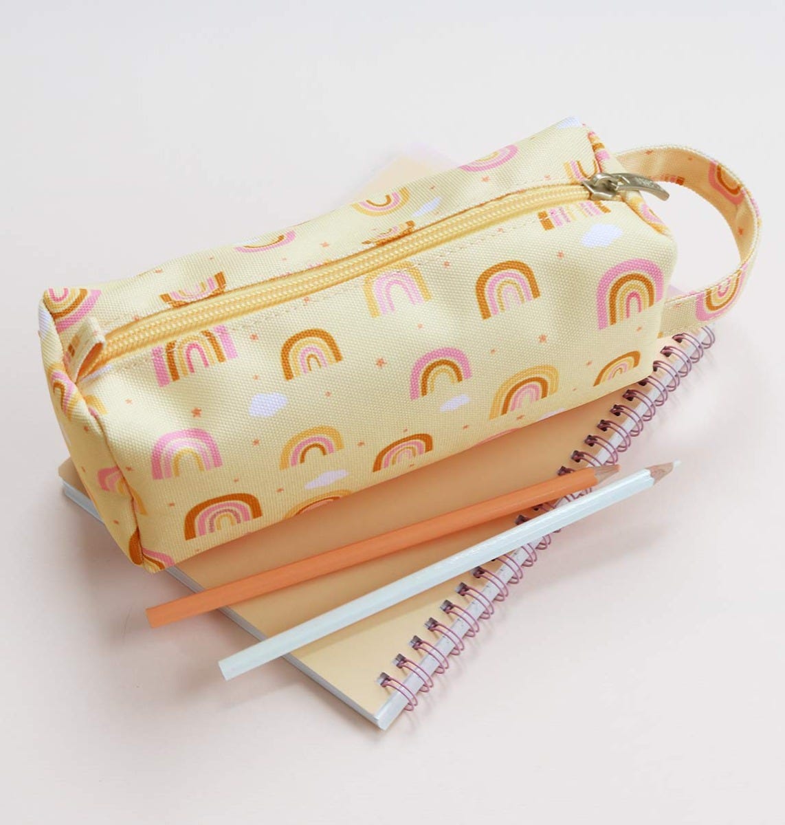 Pencil case: Rainbows