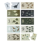 Counting puzzle: Dinosaurs