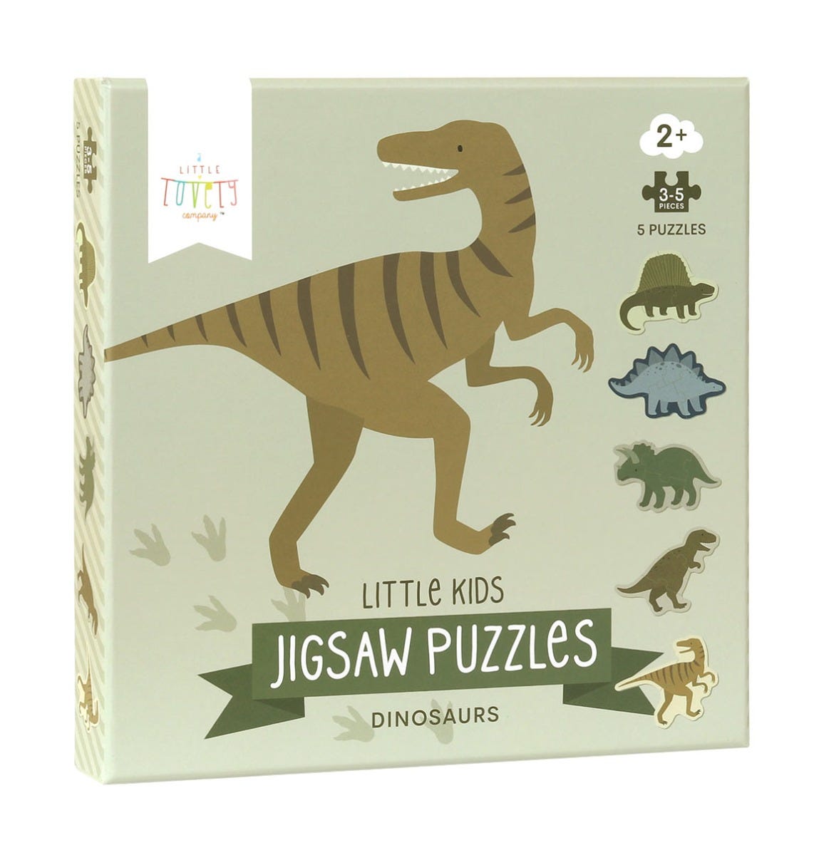 dino legpuzzel van a little lovely company