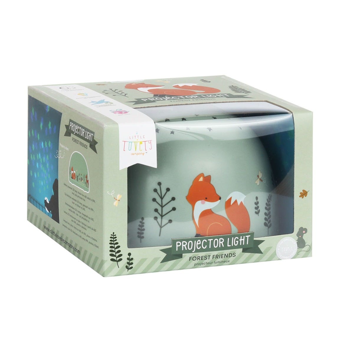 Projector light: Forest Friends