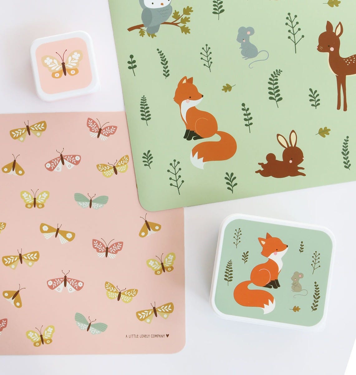 Placemat: Forest friends