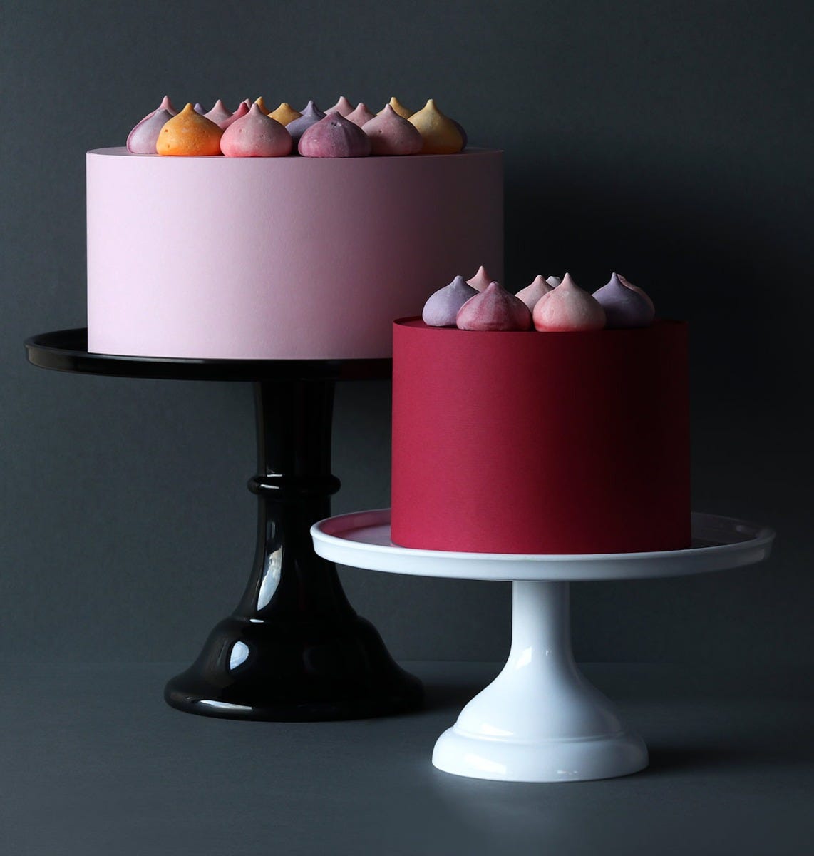 Cake stand: Large - black