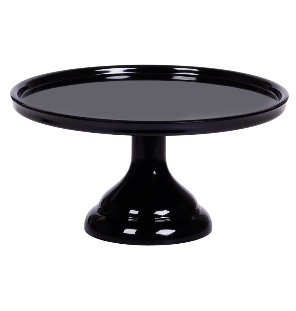 Cake stand: Small  - black