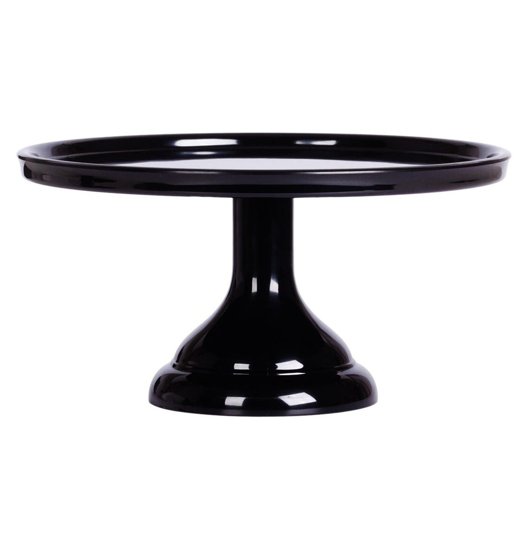 Cake stand: Small  - black