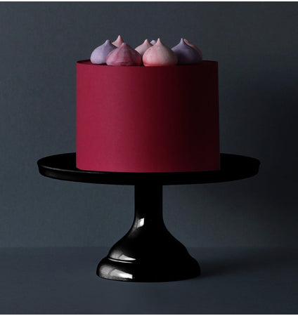Cake stand: Small  - black
