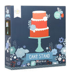 Cake stand: Large - vintage blue