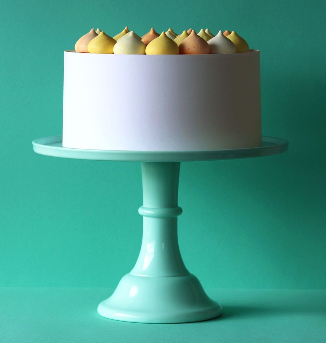 Cake stand: Large - mint