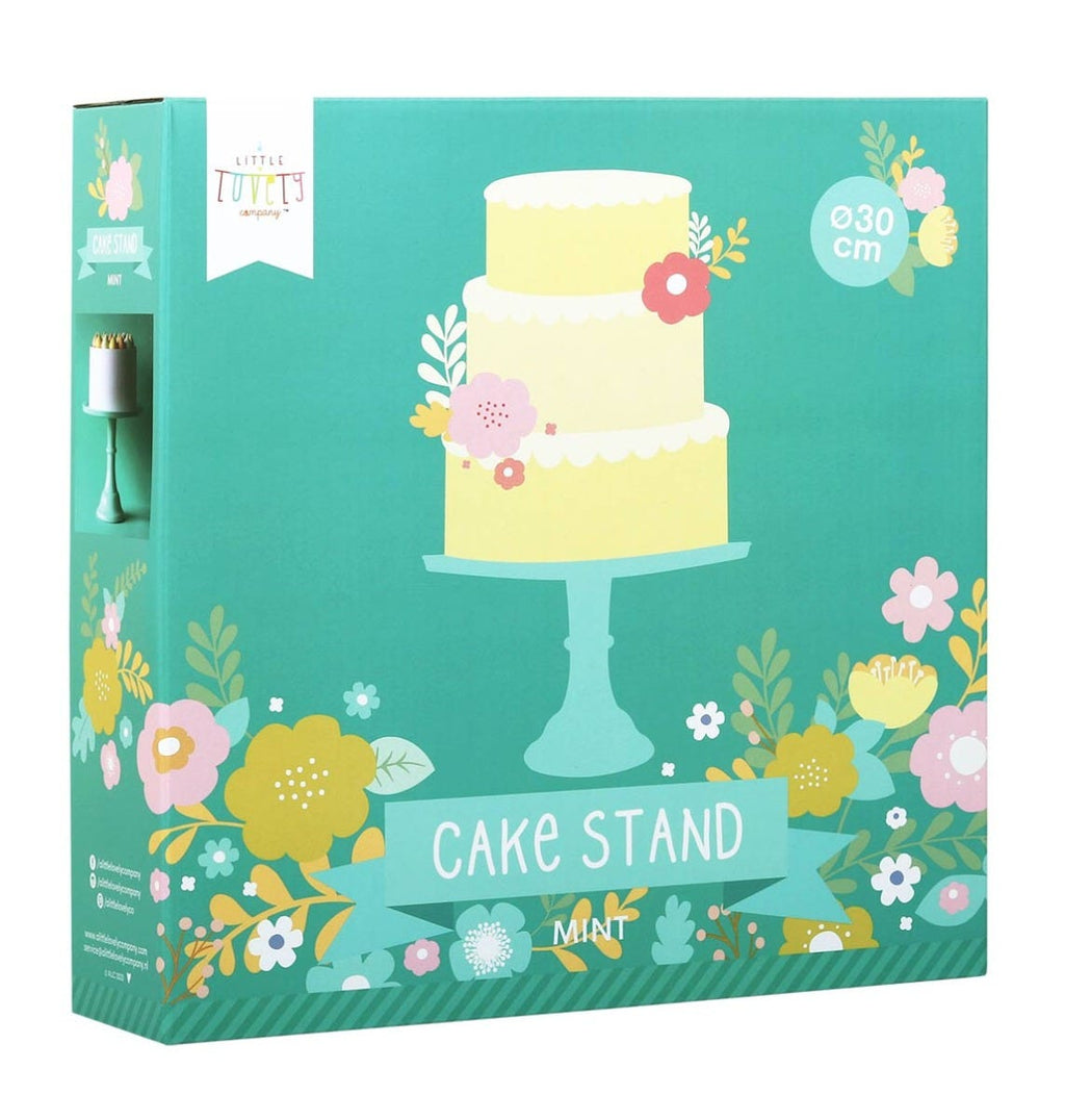 Cake stand: Large - mint