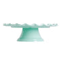 Cake stand: Wave - mint