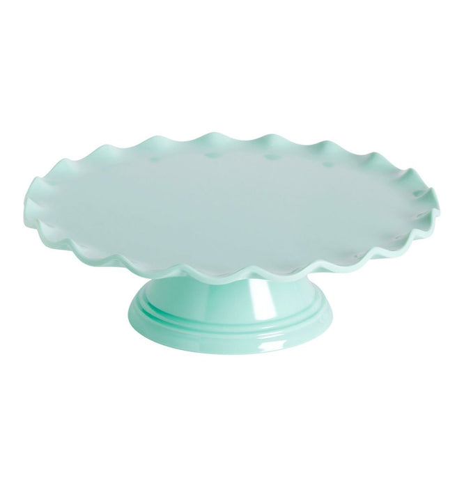 Cake stand: Wave - mint