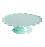 Cake stand: Wave - mint