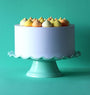 Cake stand: Wave - mint