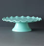 Cake stand: Wave - mint