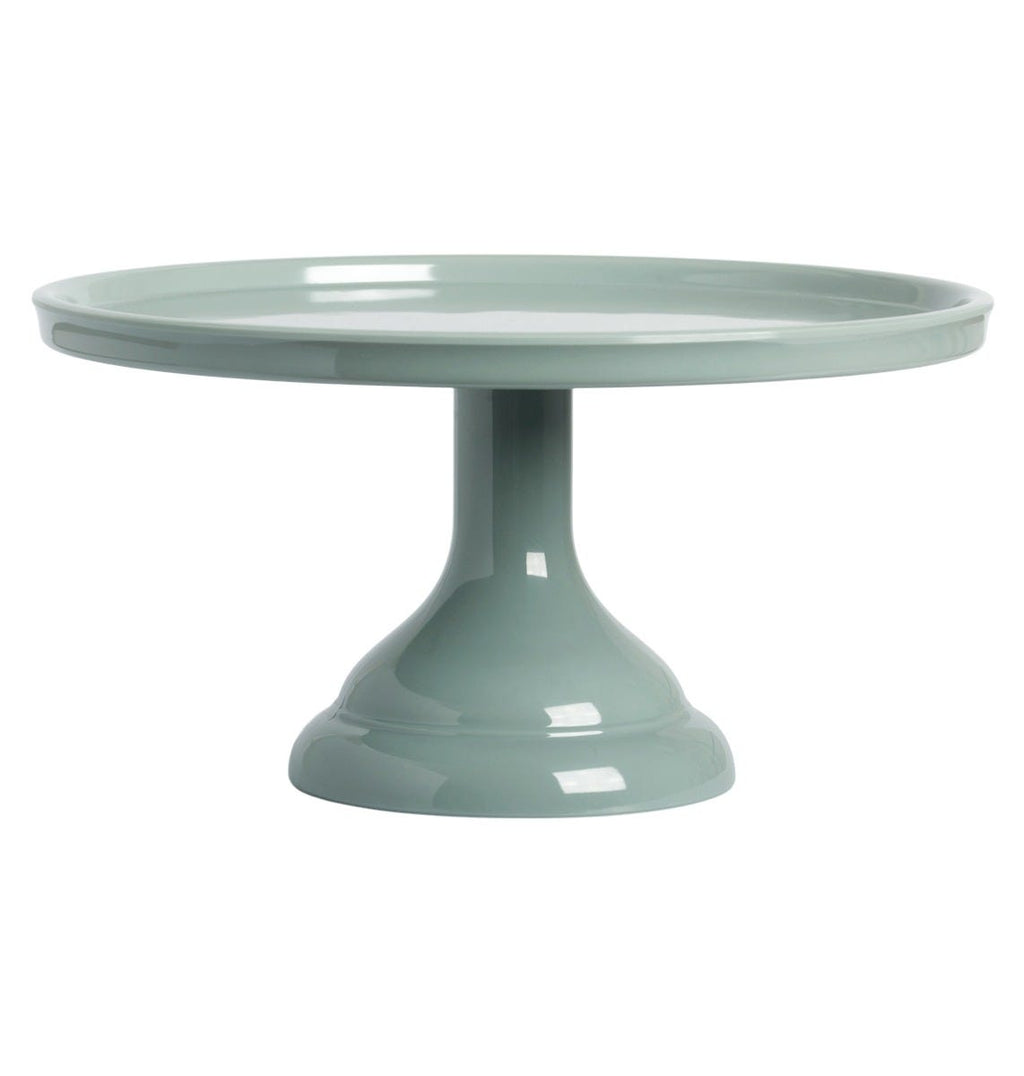 Cake stand: Small  - sage green