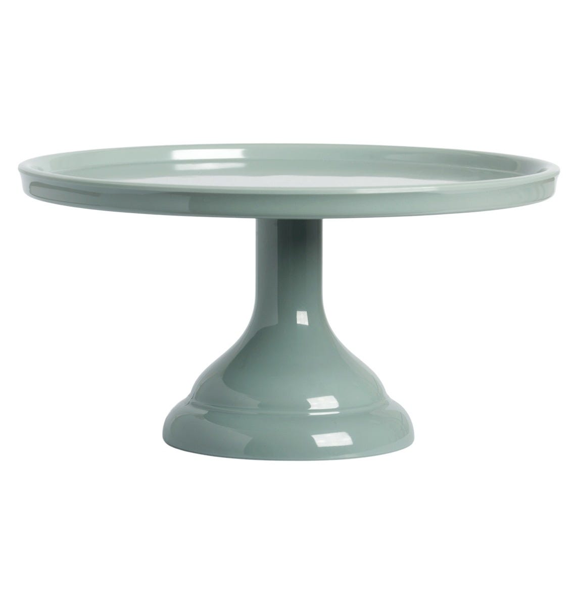 Cake stand: Small  - sage green