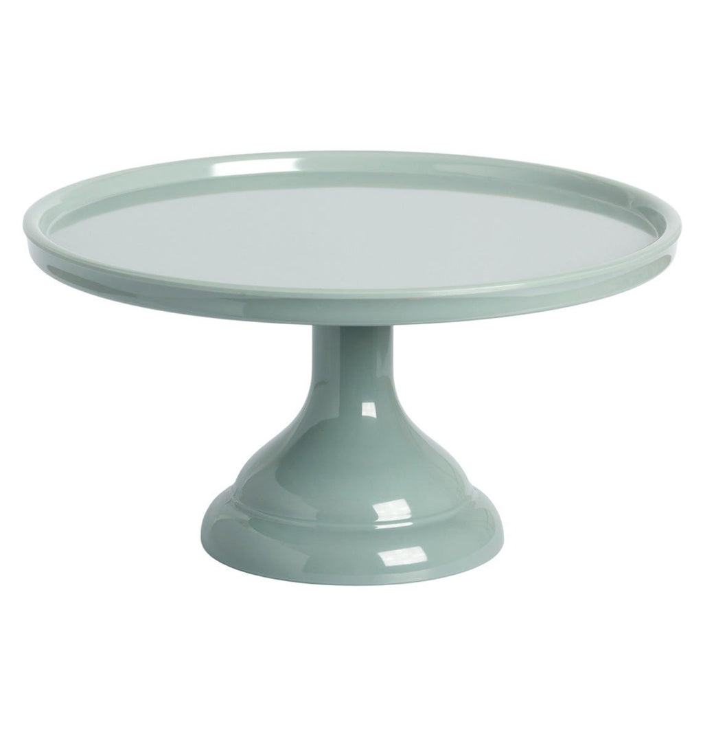 Cake stand: Small  - sage green