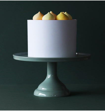 Cake stand: Small  - sage green