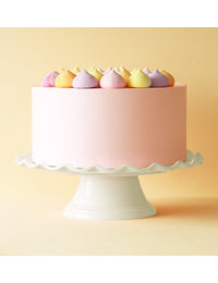 Cake stand: Waves - vanilla cream