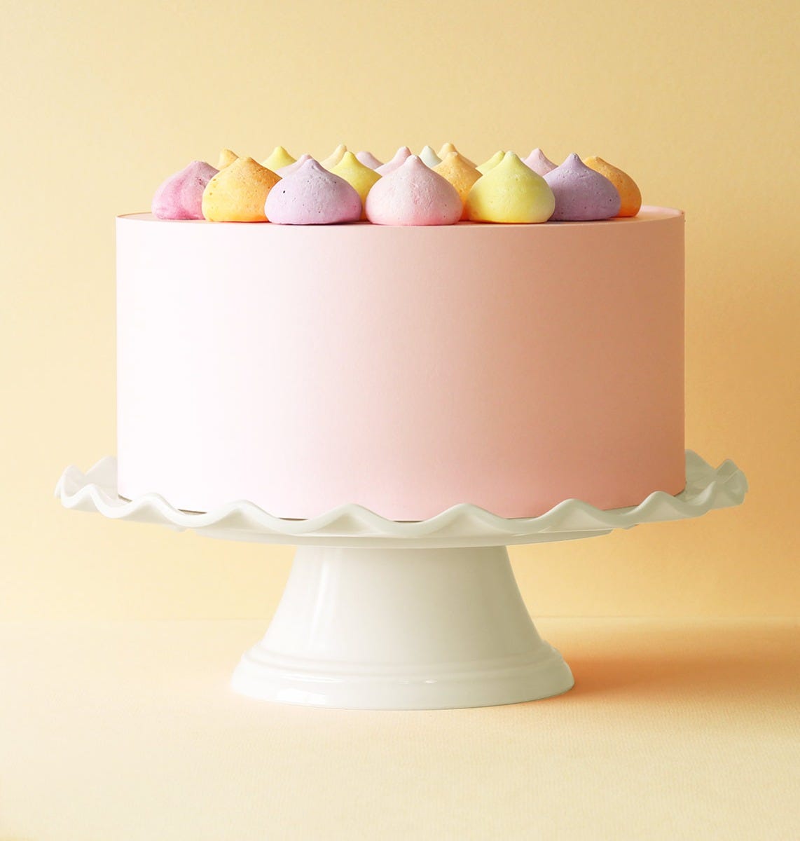 Cake stand: Waves - vanilla cream