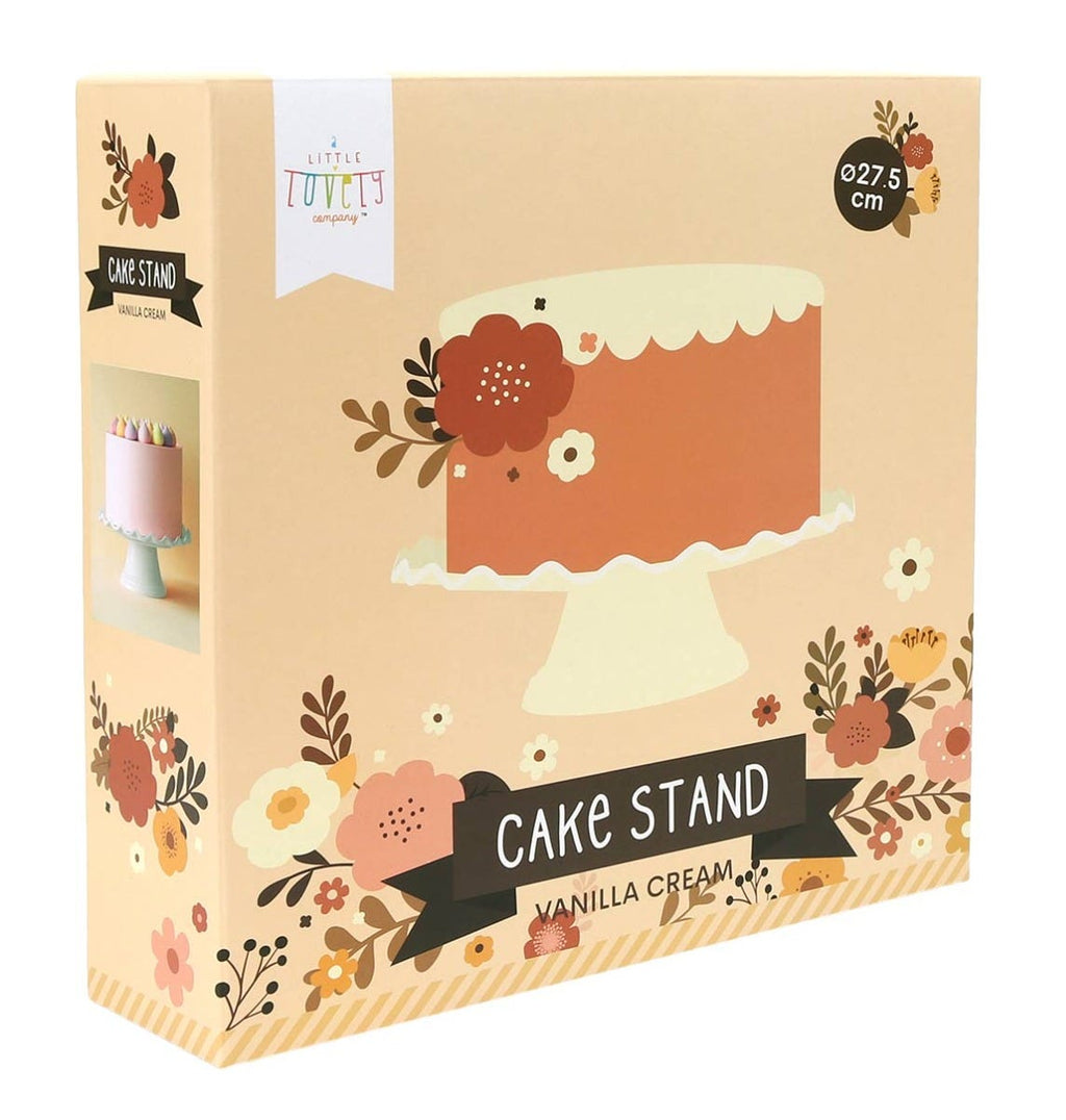 Cake stand: Waves - vanilla cream