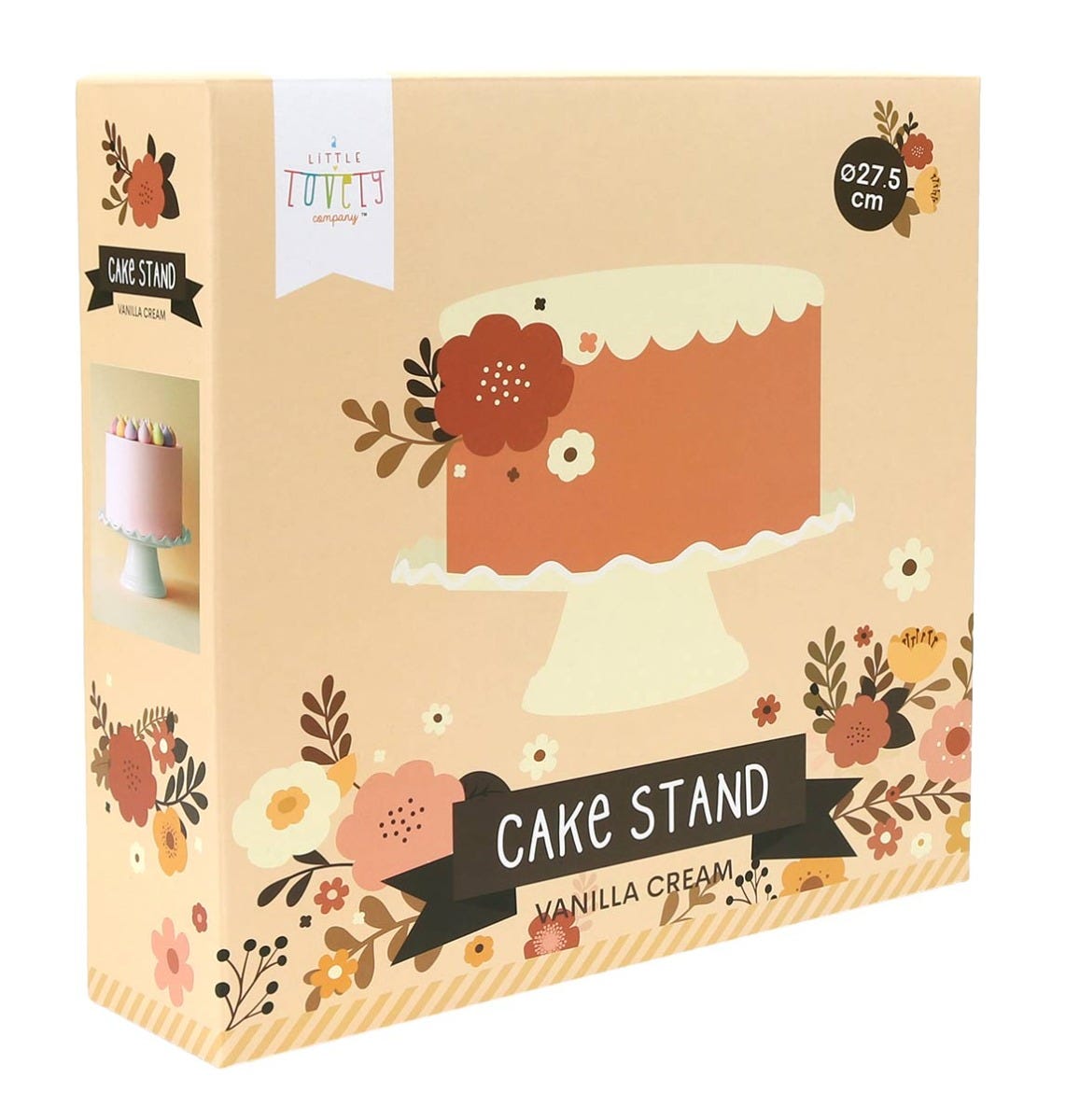 Cake stand: Waves - vanilla cream