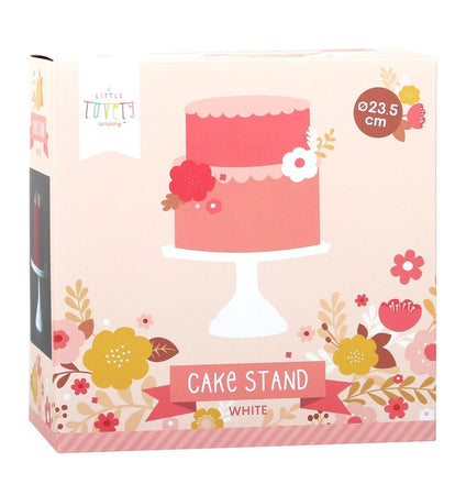 Cake stand: Small - white