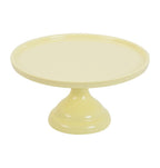 Cake stand: Small - yellow