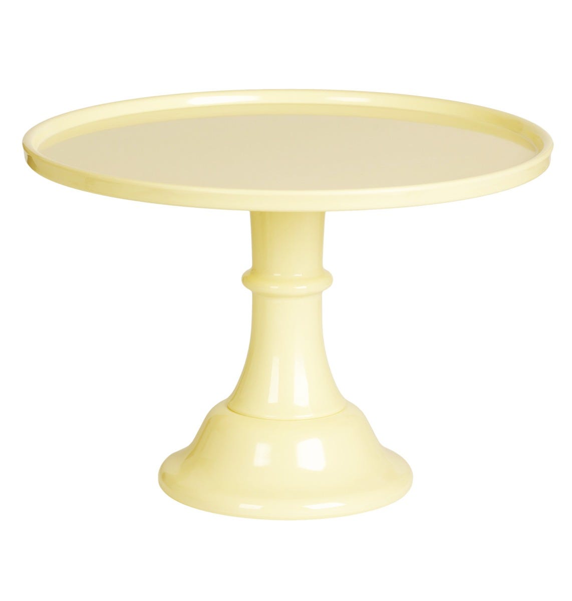 Cake stand: Large - yellow