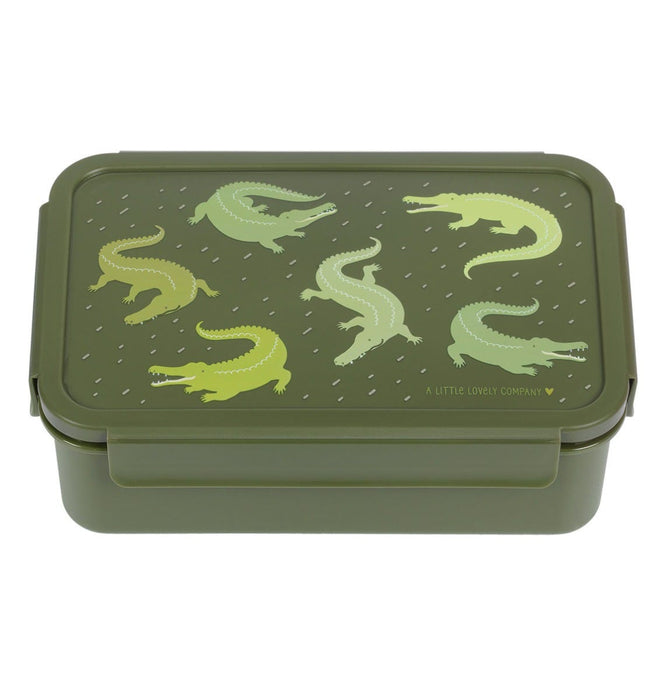 Bento lunch box: Crocodiles